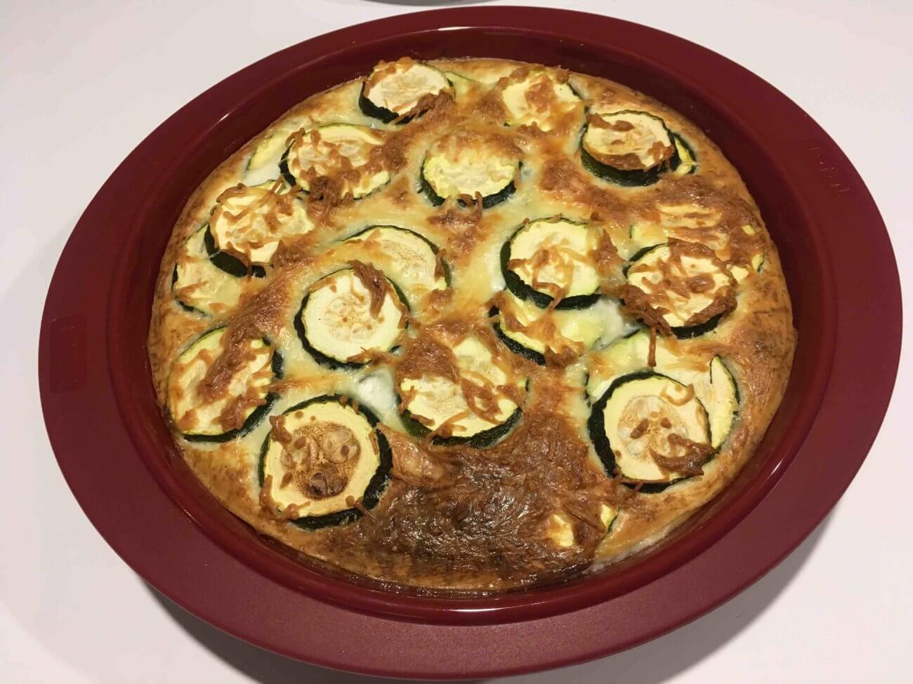 Flan de courgette