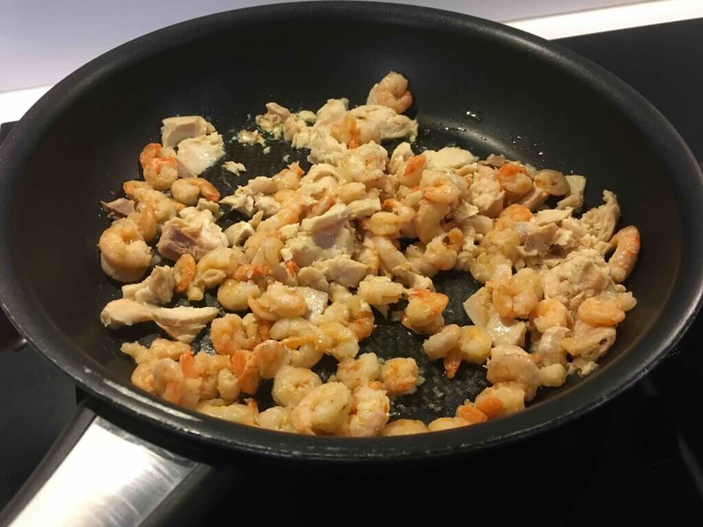 Recette pain au saumon et aux crevettes