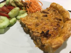 Recette quiche à la bolognaise
