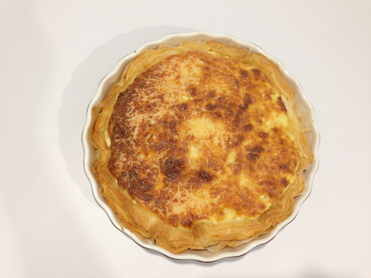 Quiche au boursin