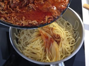 Recette spaghettis a la bolognaise