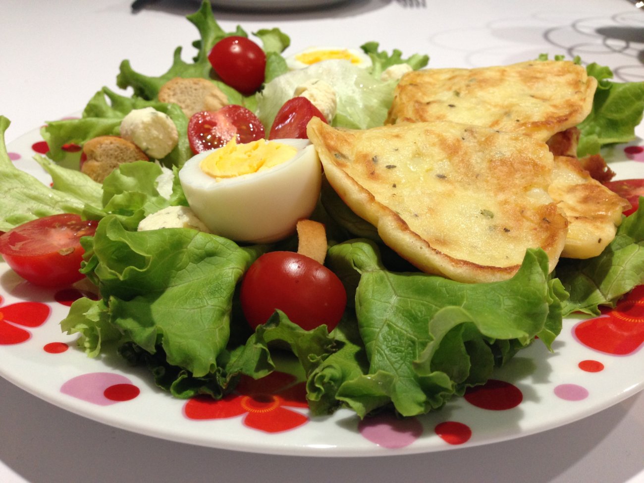 Croquettes de pommes de terre aux herbes