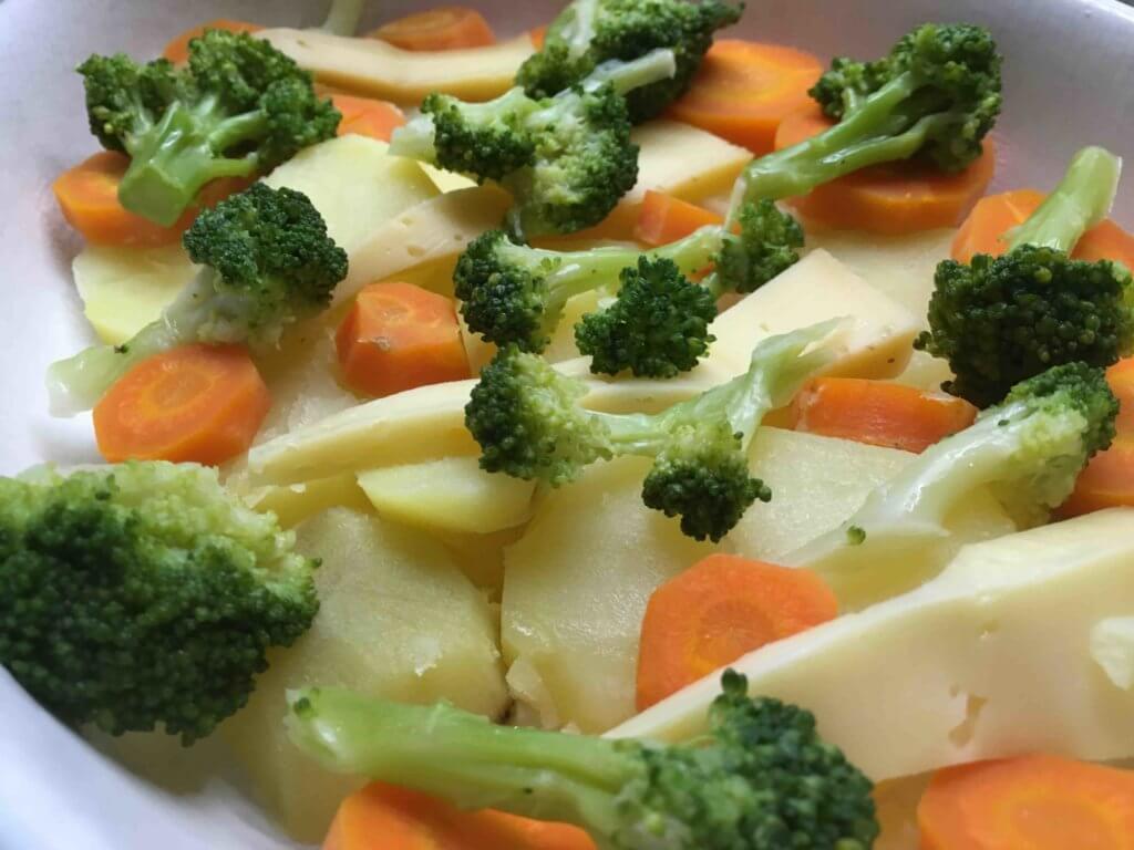 Recette gratin aux legumes