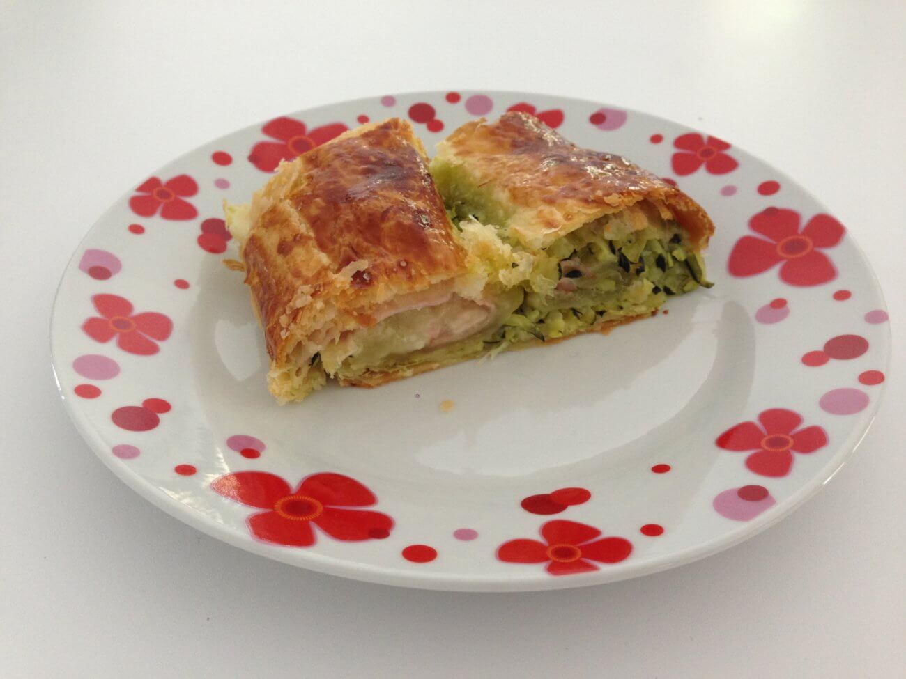 Roulés de courgettes et bacon