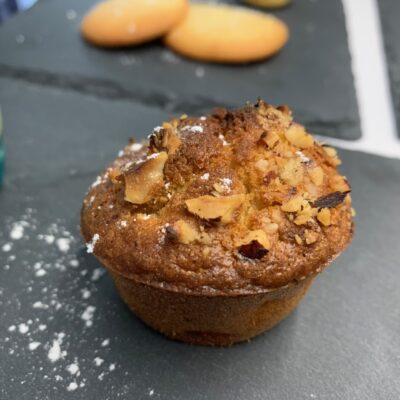 Recette muffin pomme chocolat noisette
