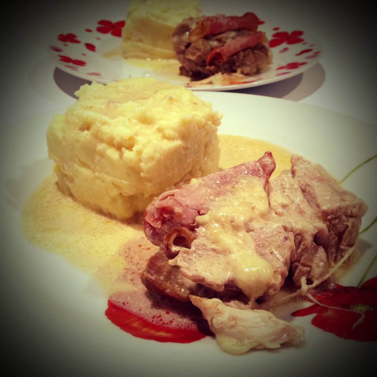 Rôti de veau au comté