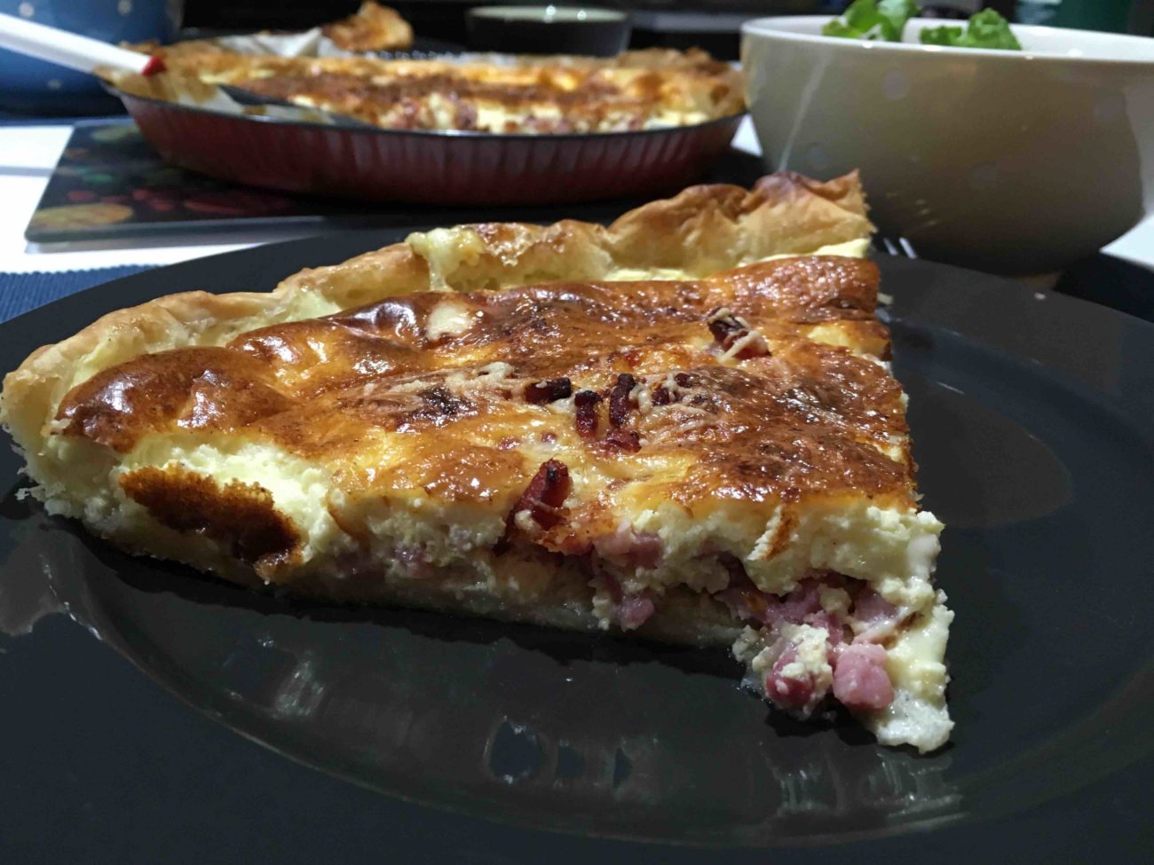 Quiche au reblochon