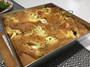 recette clafoutis salé au chèvre