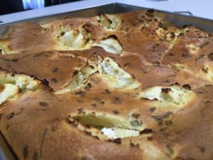 recette clafoutis salé au chèvre