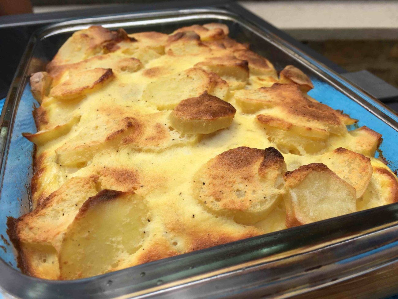 Gratin dauphinois à la ricotta