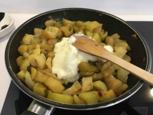Recette courgettes a la creme