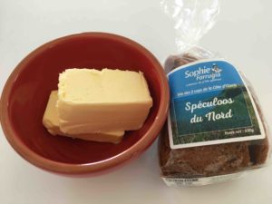 Recette-entremet-poire-mangue-craquant au speculoos