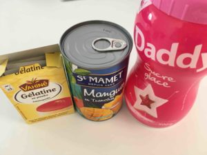 Recette-entremet-poire-mangue-craquant au speculoos