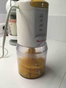 Recette-entremet-poire-mangue-craquant au speculoos