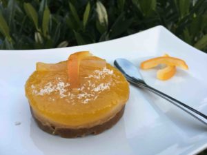 Recette-entremet-poire-mangue-craquant au speculoos