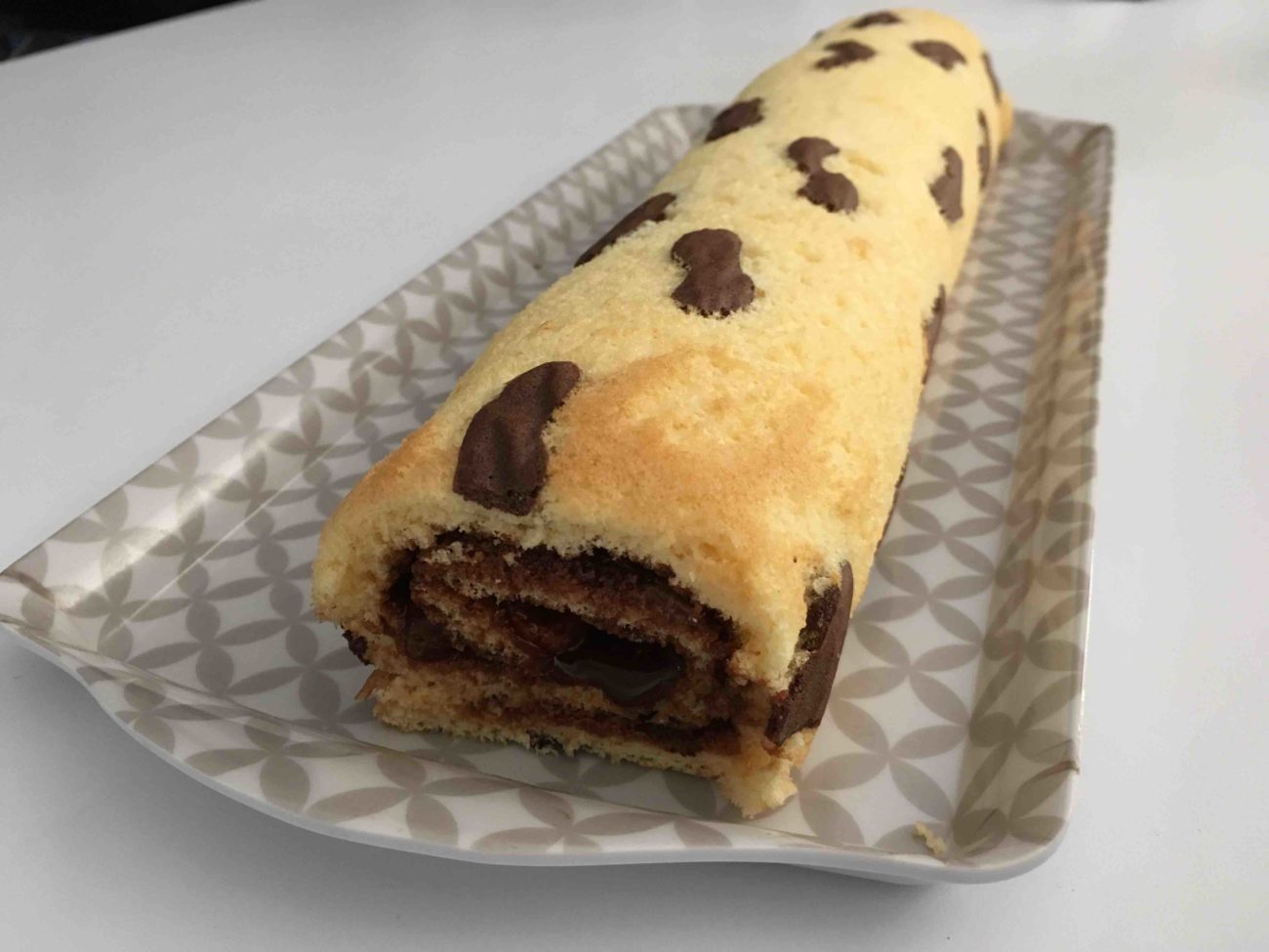Bûche tigrée