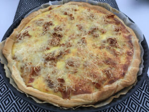 Recette quiche au kebab