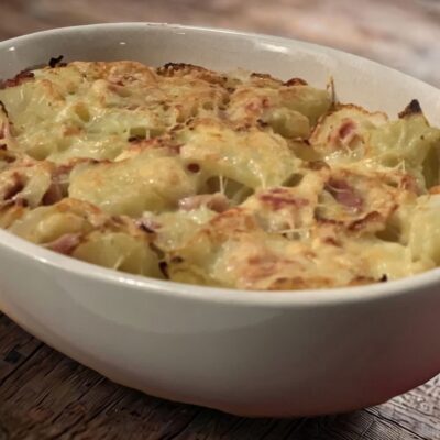Recette gratin de pâtisson