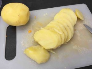Recette gratin dauphinois au potiron et lardons