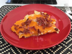Recette gratin dauphinois au potiron et lardons