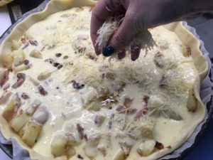 Recette quiche paysanne aux pommes de terre