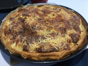 Recette quiche paysanne aux pommes de terre