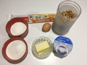 Recette tarte aux noix
