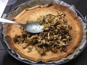 Recette tarte aux noix