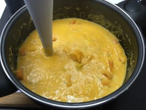 Recette veloute de potiron et carottes