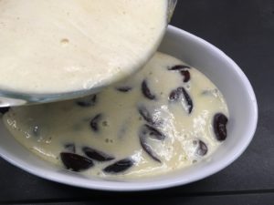 Recette clafoutis aux quetsches