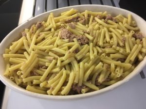 Recette gratin de macaroni au thon
