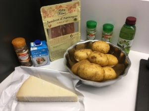 Recette parmentière au cantal