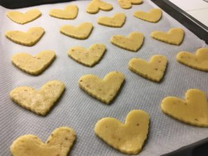 Recette petits sablés noisette et sésame
