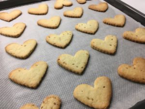 Recette petits sablés noisette et sésame