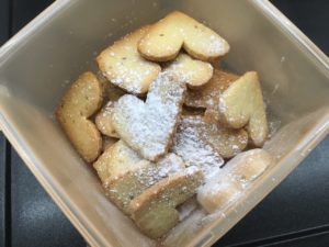 Recette petits sablés noisette et sésame