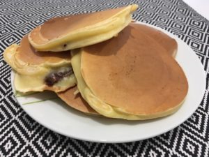 Recette pancakes fourrés au nutella