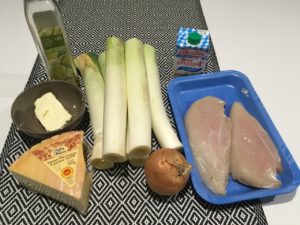 Recette gratin de poireaux au saint-nectaire