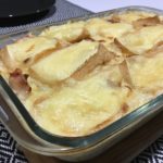 Gratin de poireaux au saint-nectaire