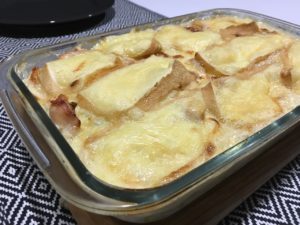 Recette gratin de poireaux au saint-nectaire