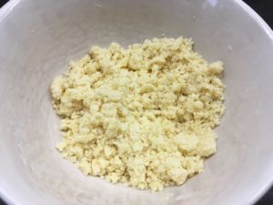 Gâteau crumble aux fraises