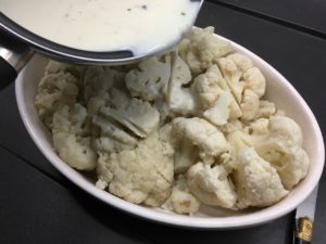 Recette gratin de chou-fleur