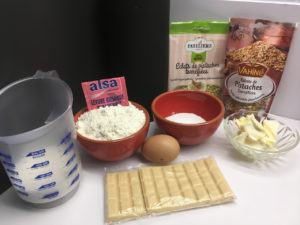 Recette muffins aux pistaches et au chocolat blanc