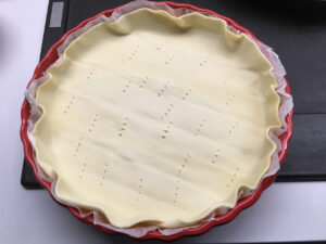 Recette tarte amande et cassis