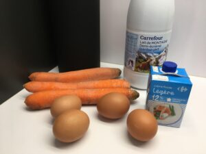 Recette flan de carottes