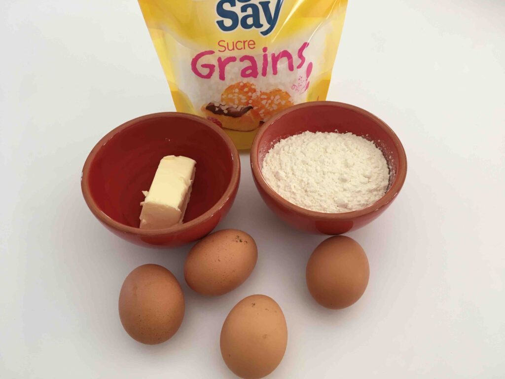 Recette chouquette au sucre - Préparer ces 4 ingrédients