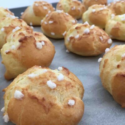 Recette chouquette au sucre