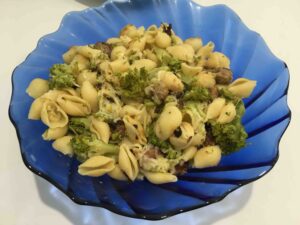 Recette orecchiette brocolis saucisse