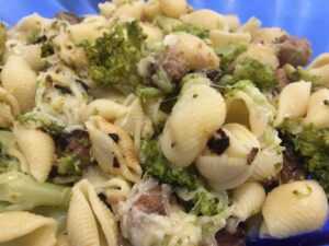 Recette orecchiette brocolis saucisse