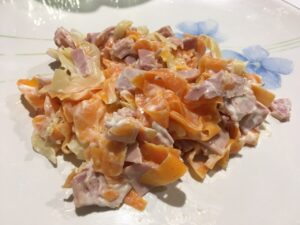Recette tagliatelles aux légumes