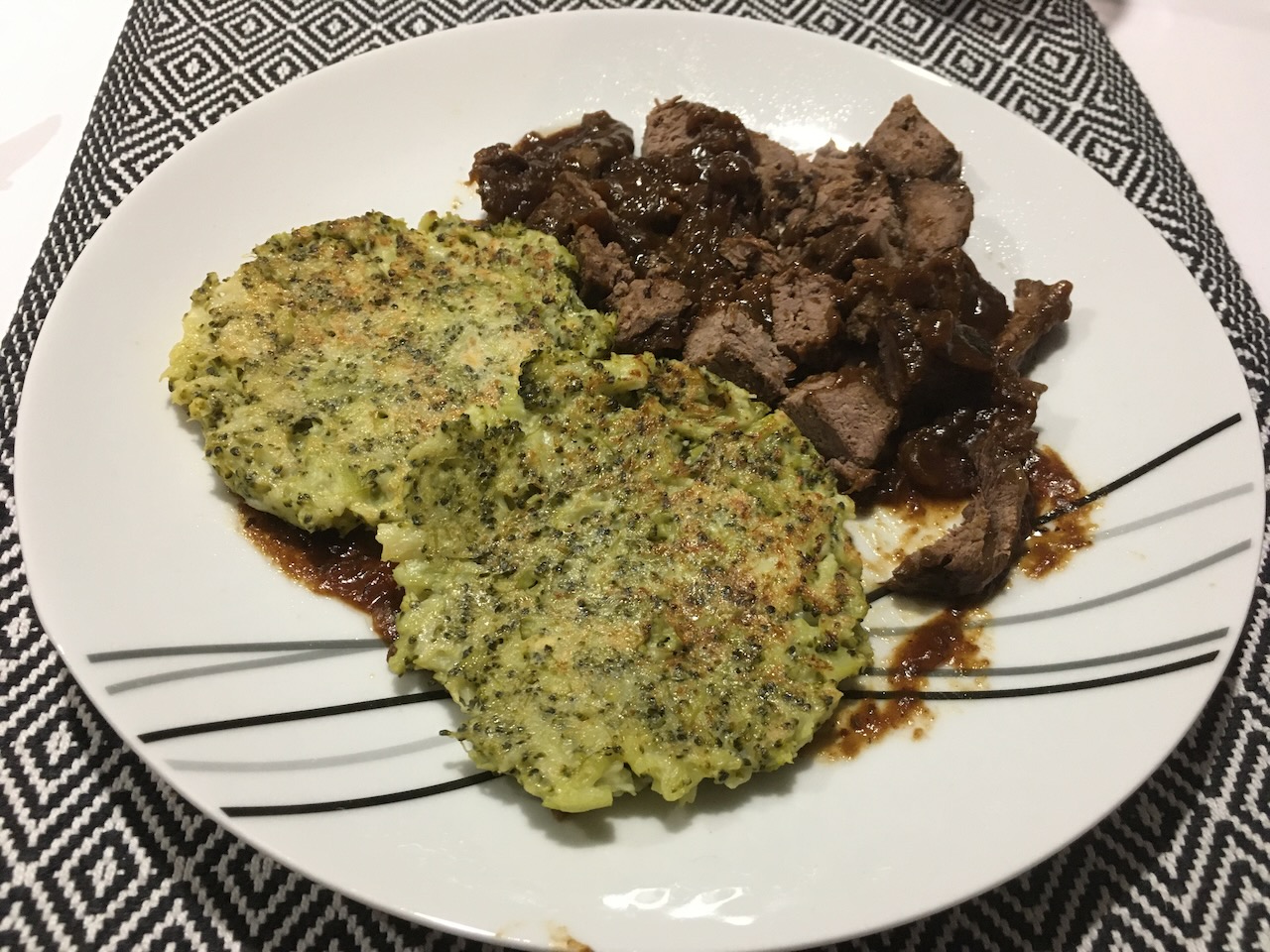 Les galettes de brocoli au parmesan